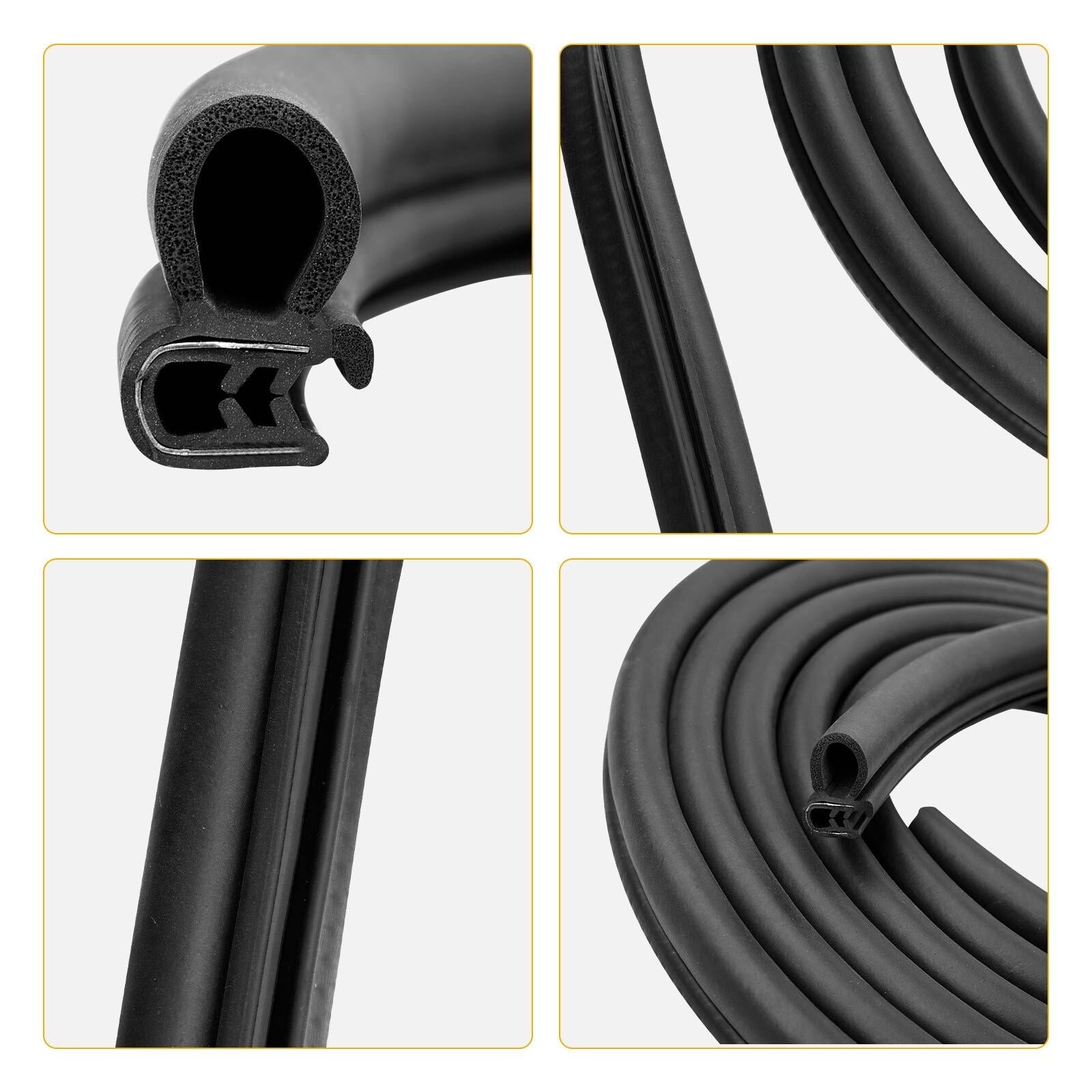 Door Rubber Weatherstrip Seal 13.5ft for 1986 2007 Peterbilt 359 370 377 379 380