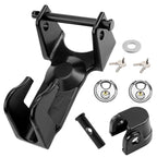 Gooseneck Trailer Hitch Lock for RV Heavy Duty Trailers Black 2 Keys