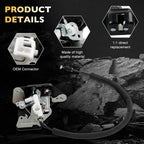 Rear Trunk Tailgate Lock Actuator for Dodge 08 20 Town Country Journey Ram CV