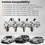 05047980AE Variable Valve Multiair Actuator Assy for Dodge Jeep 2014 2023