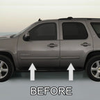 Chrome Side Door Trim Rocker Panel Molding for Chevy Tahoe Suburban 07-14