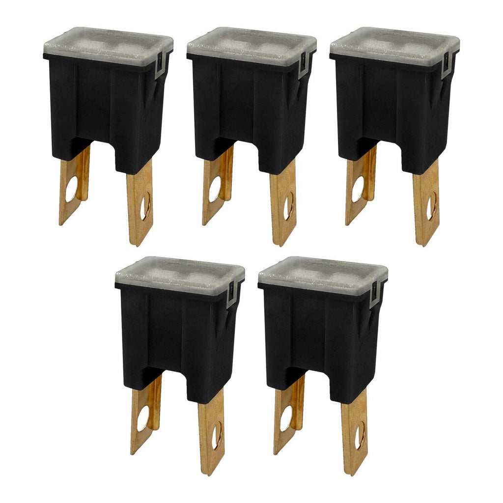 80A Straight Male Fuse Cartridge FLM PAL Auto Link for Car Truck RV SUV 5 Pack