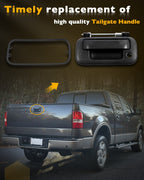 Metal Tailgate Handle Latch w Key Hole for Ford F150 F250 F350 Super Duty 04 16