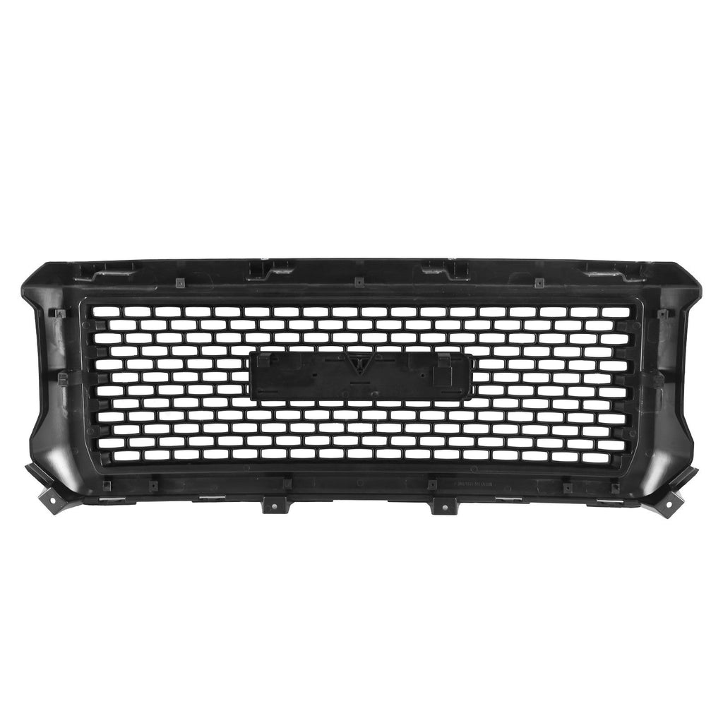 Front Upper Bumper Grille for GMC Sierra 1500 2014 2015 Matte Black Denali