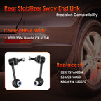 K80369 Rear Left & Right Stabilizer Sway Bar End Links for Honda CRV 2002 2006