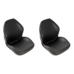 2Pcs Black Sewn Bucket Seats For Yamaha Rhino 450 660 700 5UG-F4710-00-00