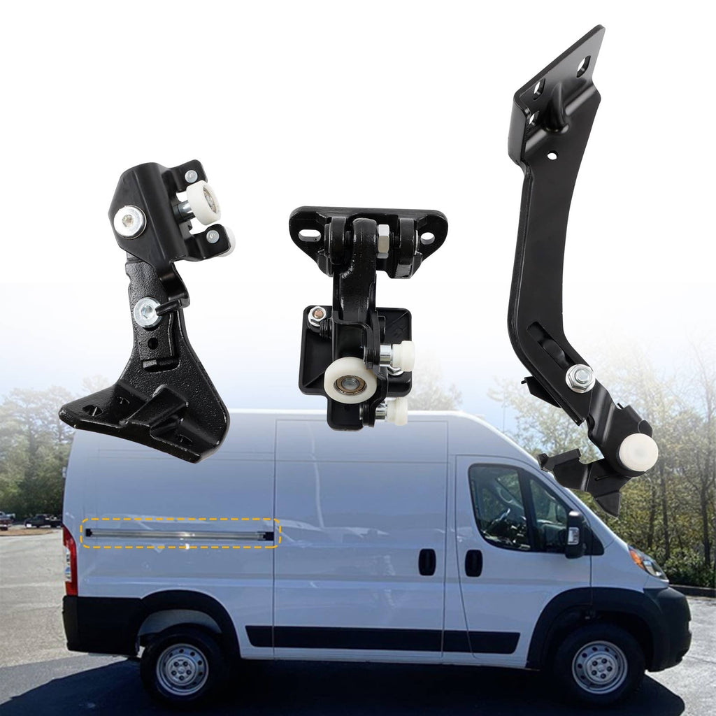 Upper Middle Lower Right Sliding Door Roller Kit for Ram ProMaster 2014 2025
