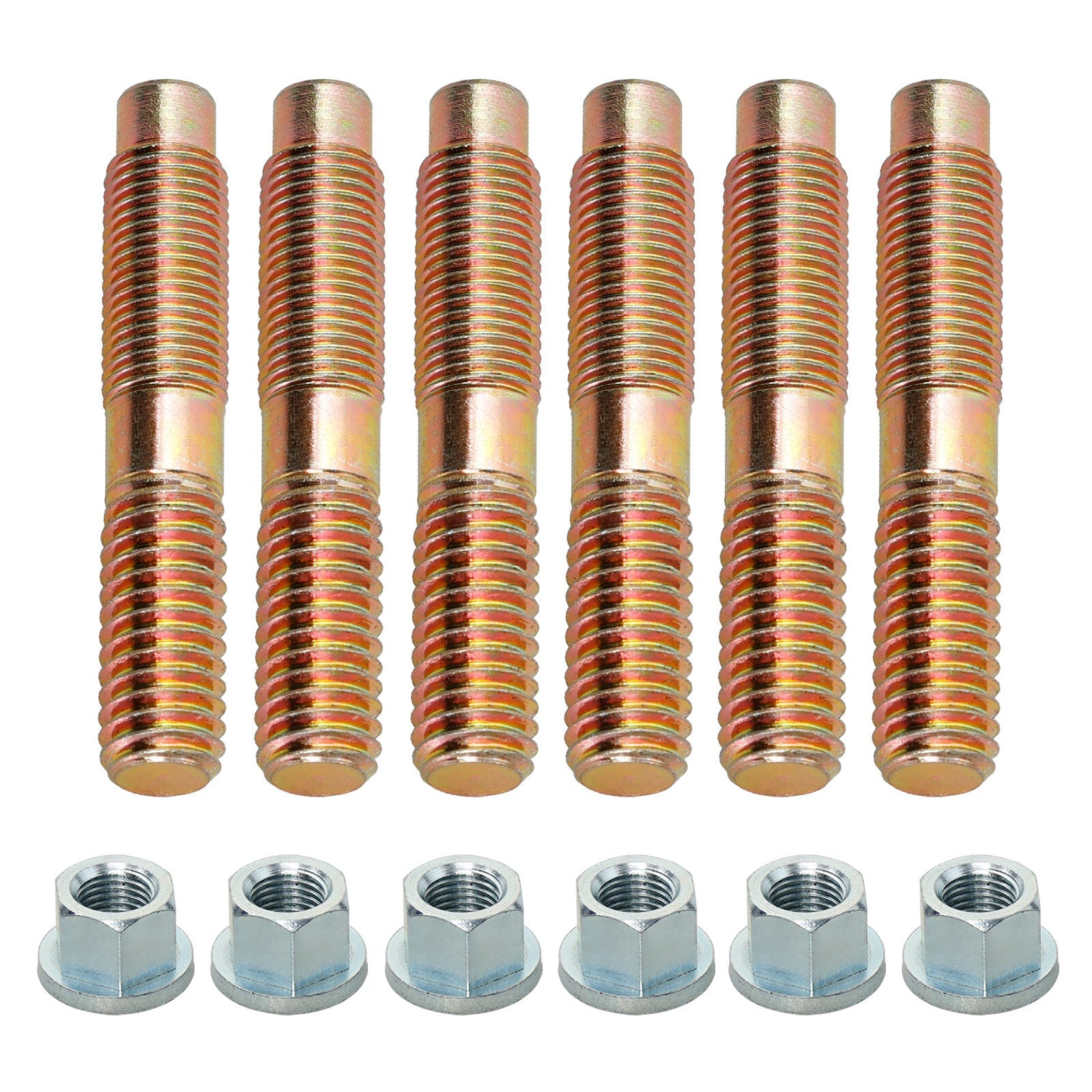 NP231 NP241 Transfer Case Studs Nuts Set for Jeep YJ TJ Dodge 1984 2011 6 Piece