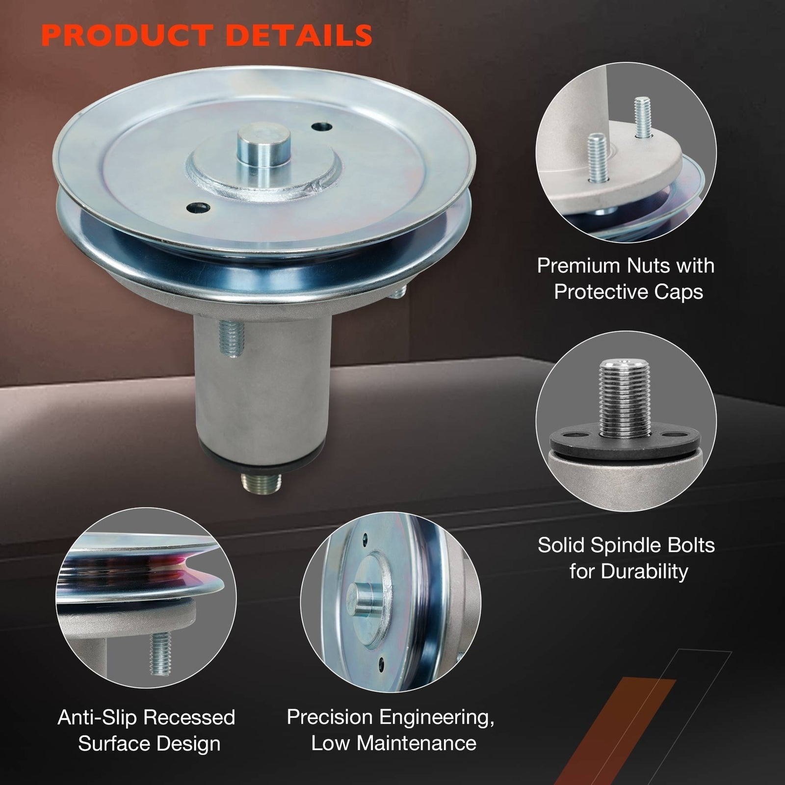 51528000 Mower Deck Spindle Assembly for Ariens Ikon X Edge Gravely ZT XL ZTX