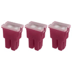 30A Straight Female Fuse Cartridge FLF PAL Auto Link for Car Truck RV SUV 3 Pack