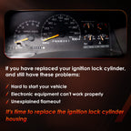 Ignition Lock Cylinder Switch Housing for Chevy GMC C K 98 00 1500 3500 Tahoe