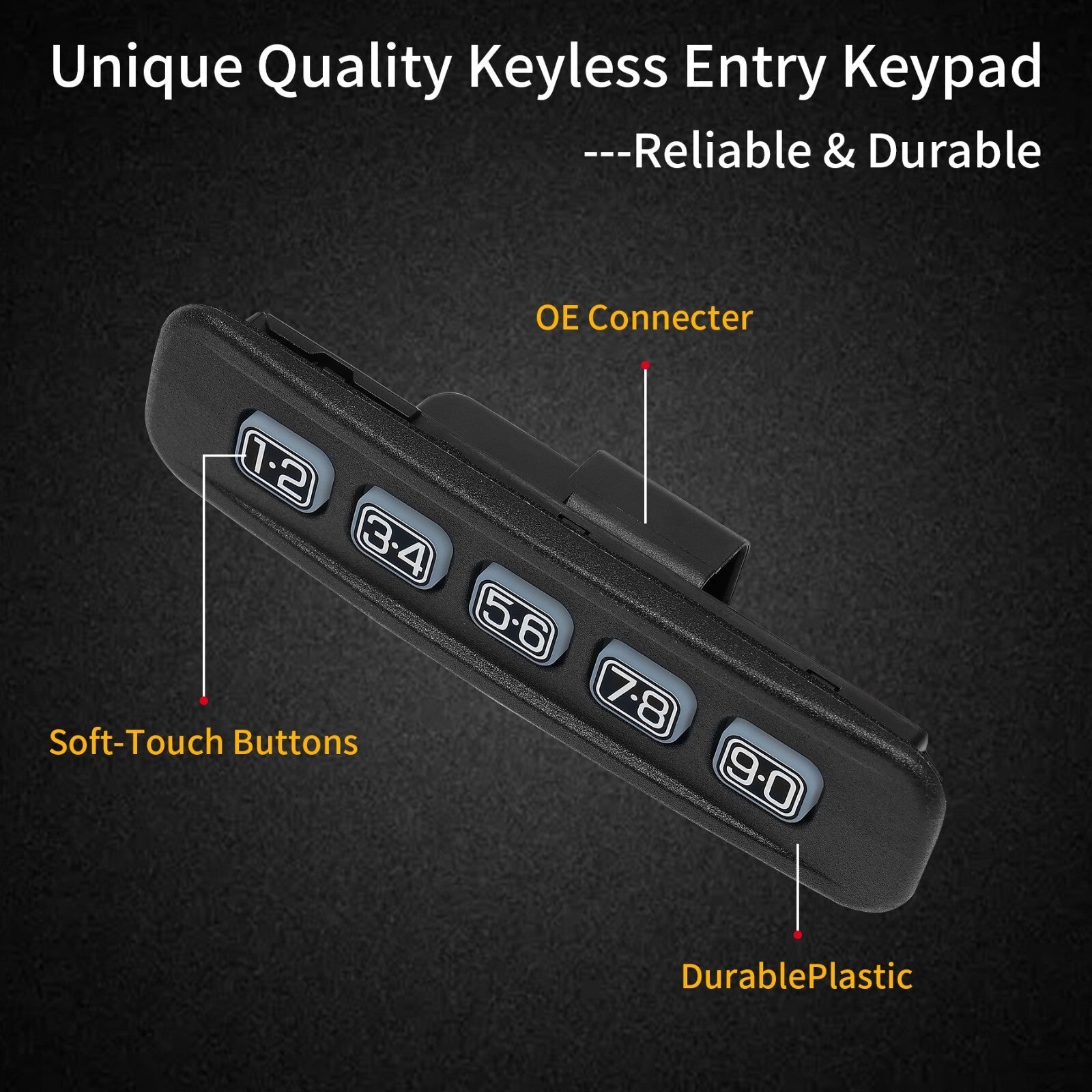 Driver Door Keyless Entry Number Keypad For 01 12 Lincoln Ford F 250 350 450 550