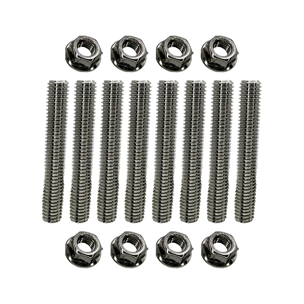 Stainless Exhaust Manifold Stud Kit for Ford 4.6L 5.4L V8 8 Pieces