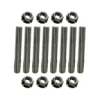 Stainless Exhaust Manifold Stud Kit for Ford 4.6L 5.4L V8 8 Pieces