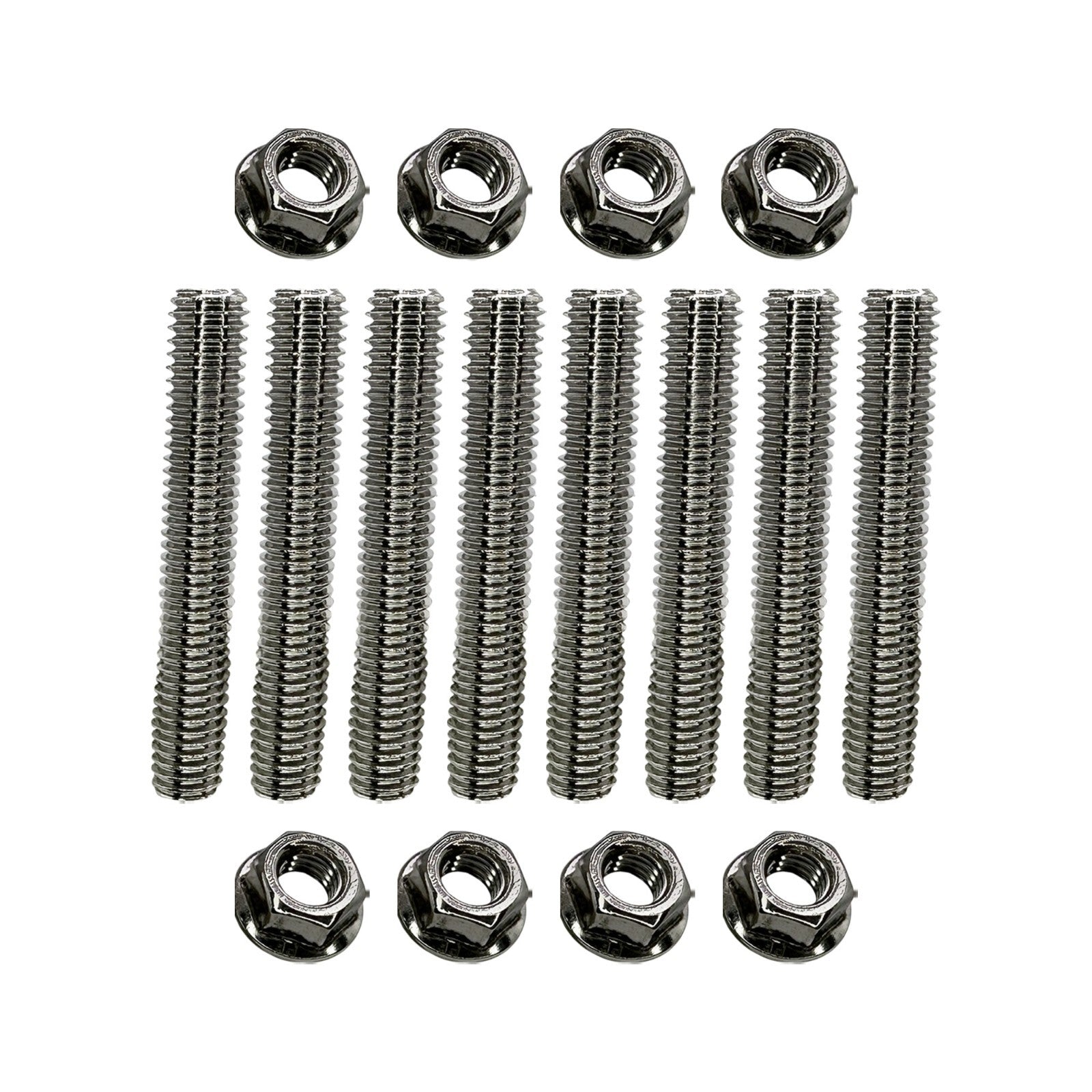 Stainless Exhaust Manifold Stud Kit for Ford 4.6L 5.4L V8 8 Pieces