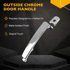 4 Exterior Door Handles Front Rear for 03-15 Nissan Rogue Infiniti FX35