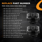 Ignition Coils & Iridium Spark Plugs Wire for Ford F150 Lincoln Mercury 91 01