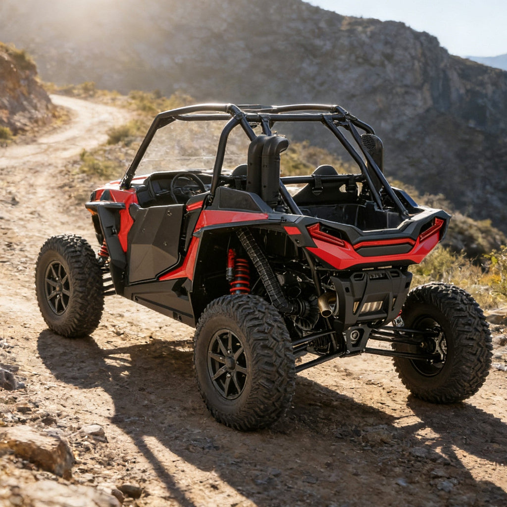 Snorkel Riser Kit for 2016-2021 Polaris RZR Turbo 4 S 4 XP 4 Painted Black