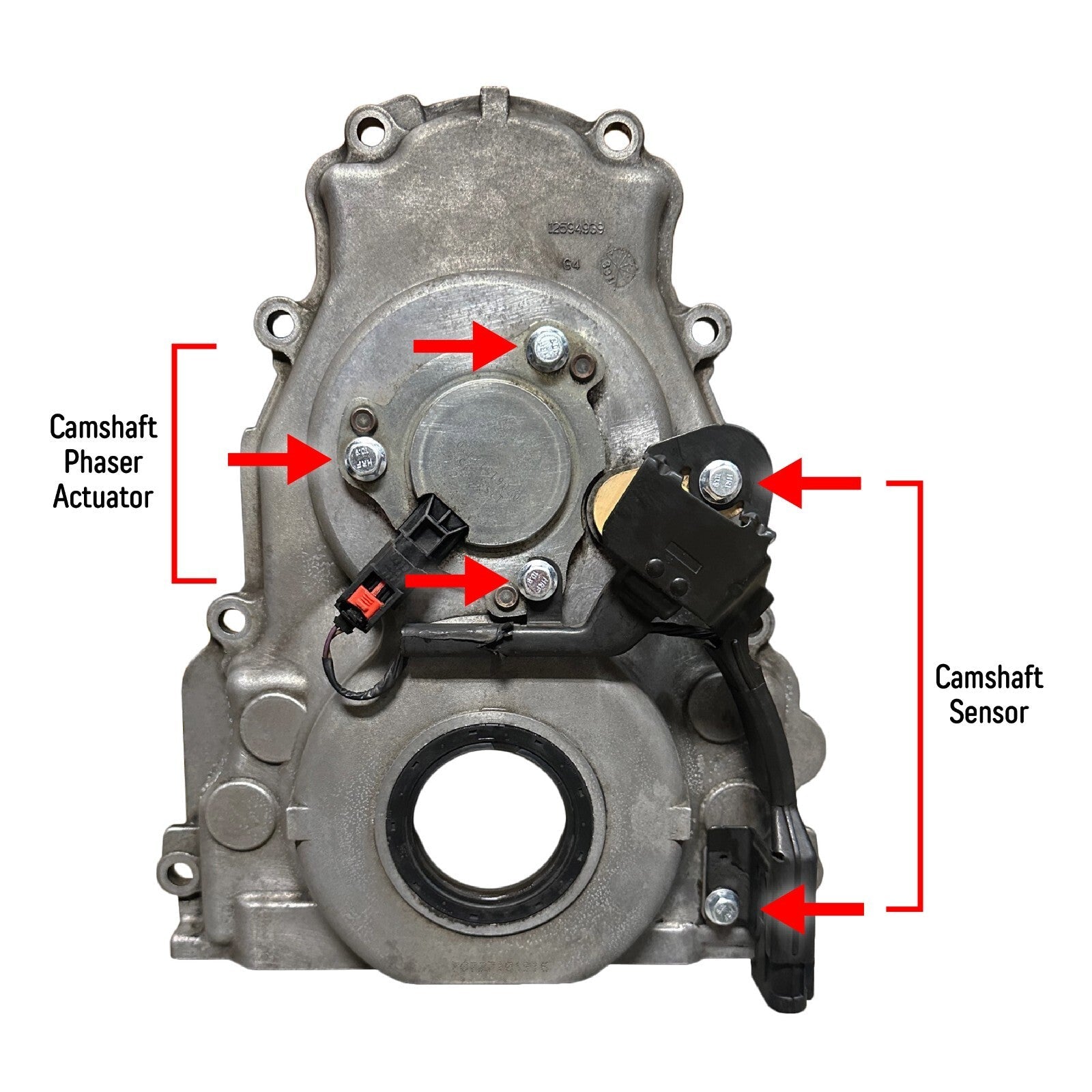 Camshaft Sensor and Phaser Actuator Cover Bolts for Chevy LS Gen4 07 15 with VVT