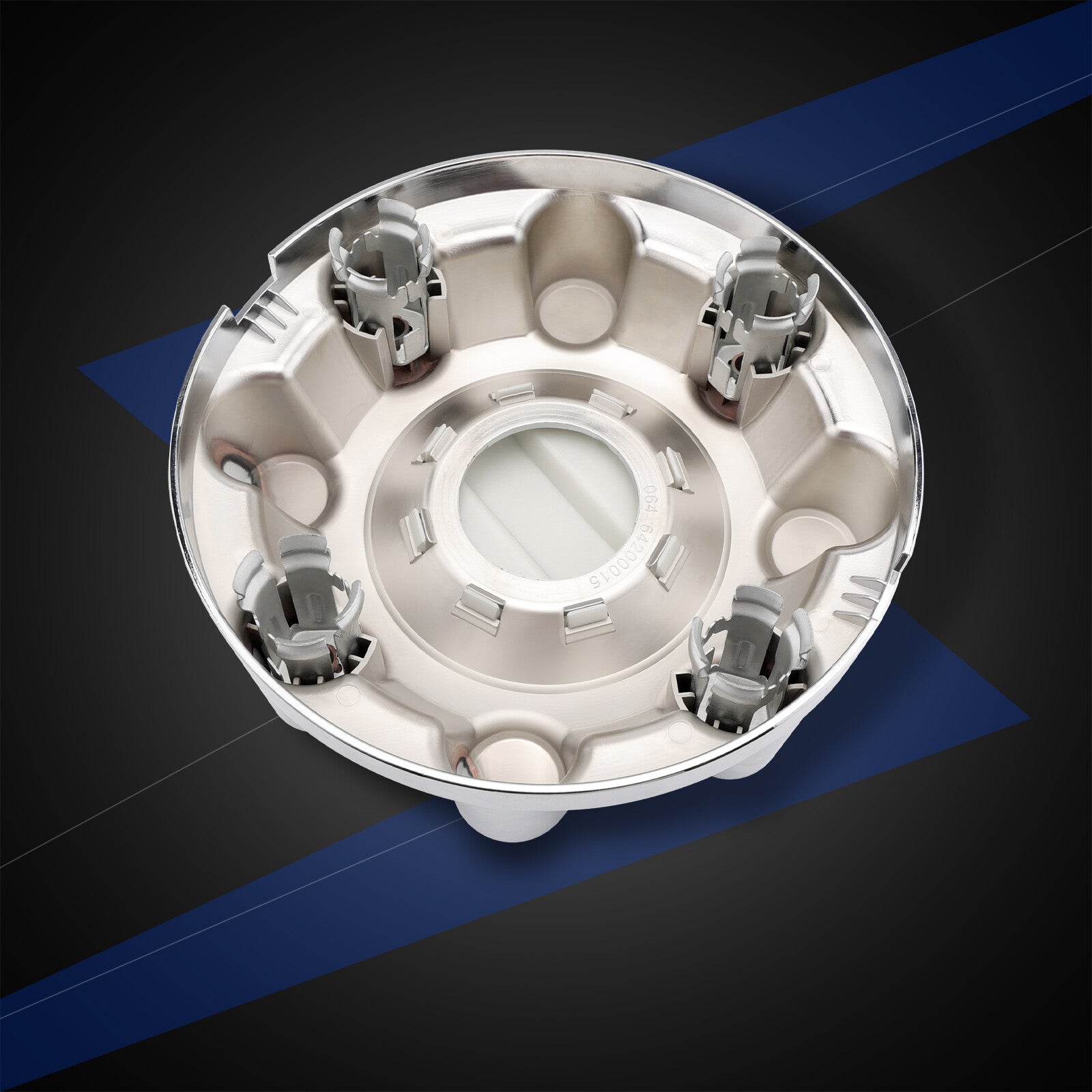 HC3Z1130J Chrome Front Rear Wheel Center Hub Cap For 2017 To 2022 Ford F250 F350
