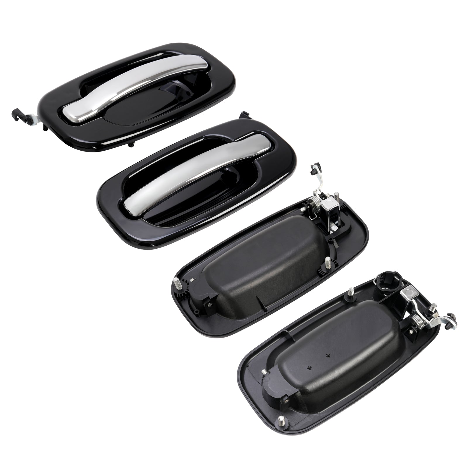 Set Of 4 Outer Exterior Door Handles for 1999-2006 Chevy Silverado GMC Cadillac