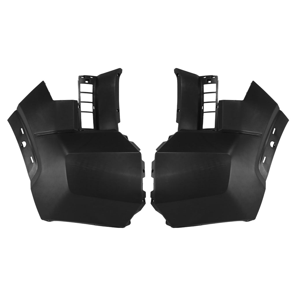 Front Bumper End Caps Panel Covers for Toyota Tundra 2022-2024 No Sensor Hole