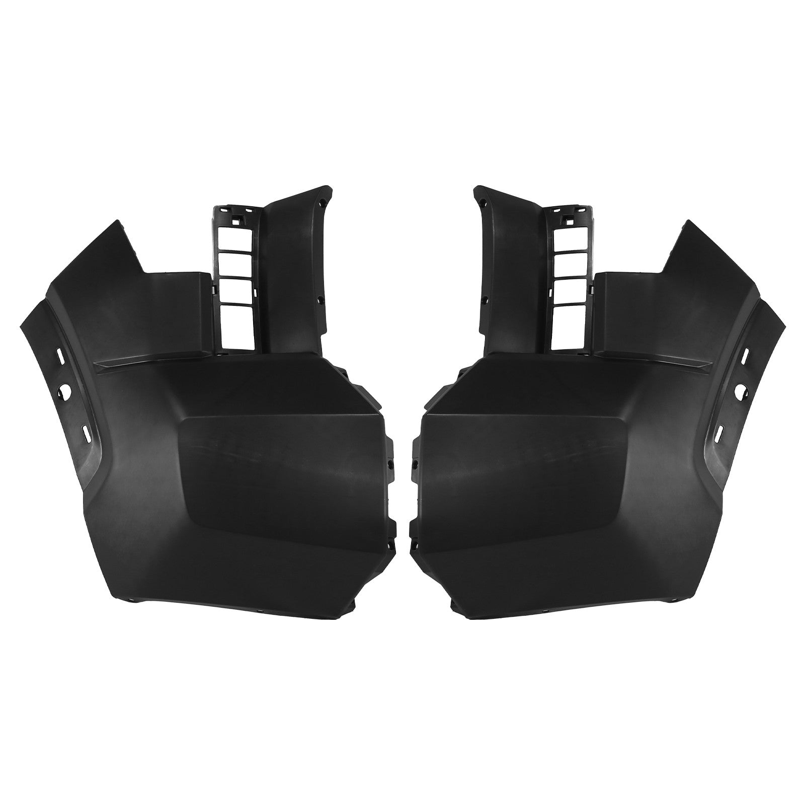 Front Bumper End Caps Panel Covers for Toyota Tundra 2022-2024 No Sensor Hole