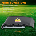 63105058 Mower Side Discharge Chute Grass Deflector for Cub Cadet RZT Troy Bilt
