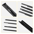 Weatherstrip Window Moulding Trim Seal Kit for 09-23 Dodge Ram 1500 2500 4 Pc