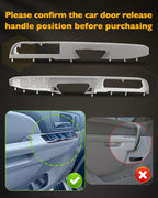 Passenger And Driver Armrest Repair Kit For 10-14 Chevy Tahoe GMC Yukon XL Gray