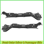 Pair Front Outer Bumper Retainer Bracket Support Set For Toyota Tundra 2007-2013
