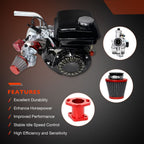 VM22 26mm Carburetor Throttle Assembly Kit for Predator 212cc GX200 196cc CT200U