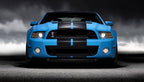 9 Inch Vinyl Rally Stripes Racing Stripe Kit Hood Trunk Roof For Ford Mustang