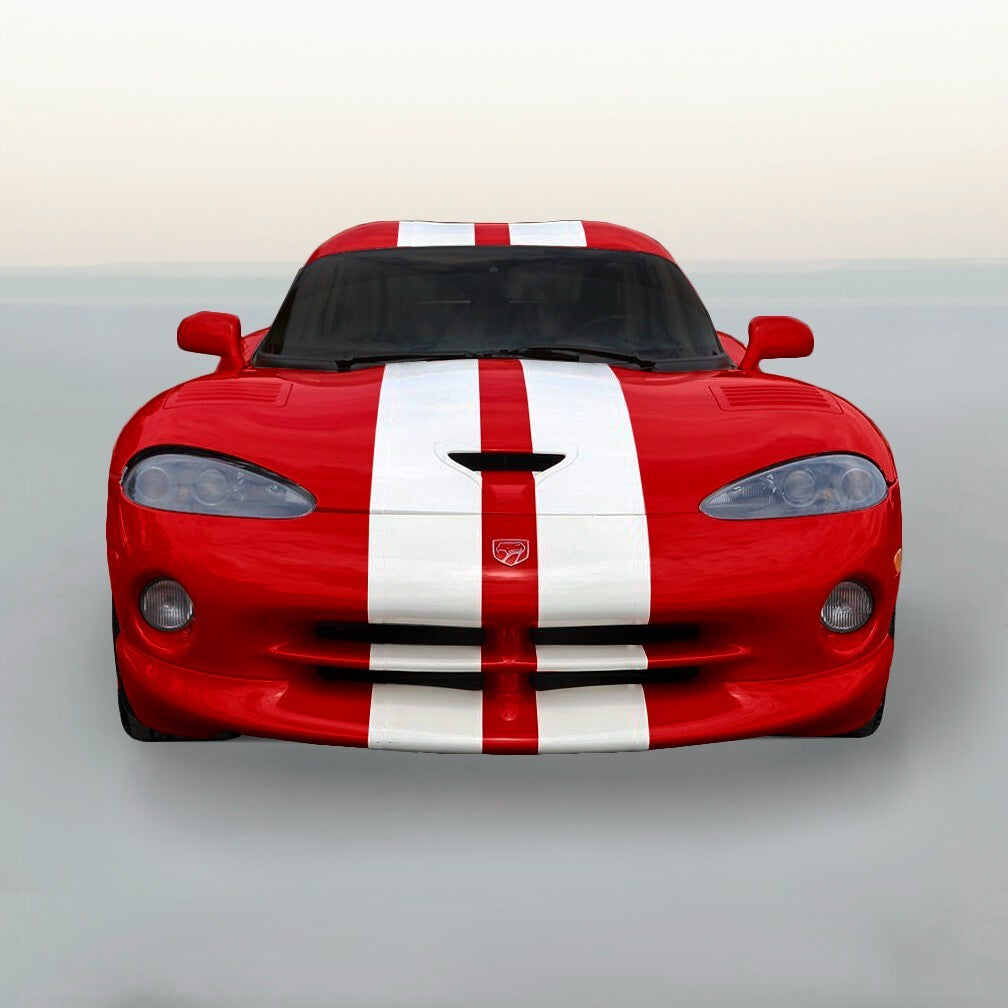 10 Inch Vinyl Rally Stripes Racing Stripe Bonus Kit SRT 10 GTS for Dodge Viper