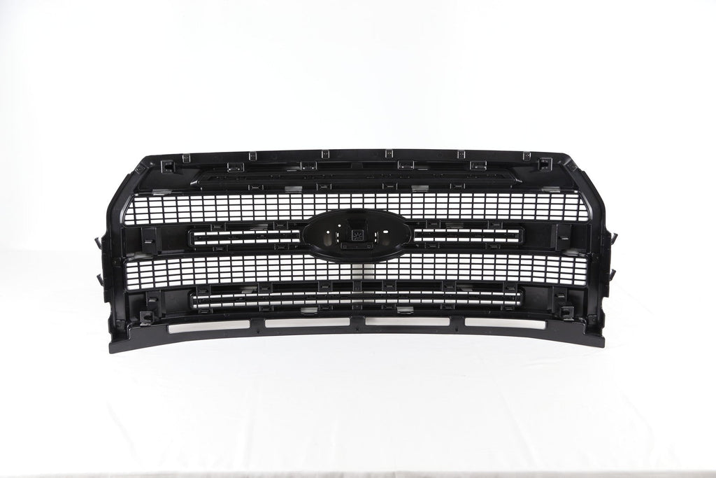 Matte Black Front Bumper Grille W/O Camera Hole for 2015-2017 for Ford F-150
