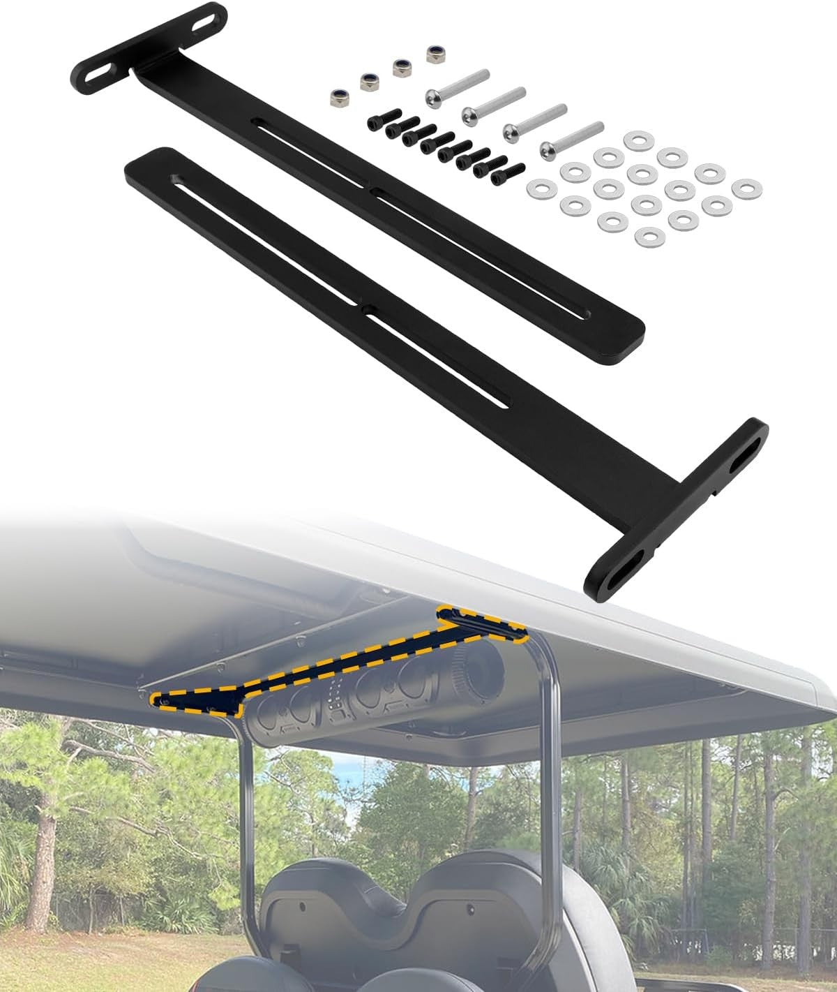 Sound Bar Mounting T Bracket SE18 SE26 SEB26 SEDS32 Soundbars Golf Cart