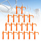 Chain Link Fence Metal Banana Clip Tensioning Stretching Tool 20Pcs