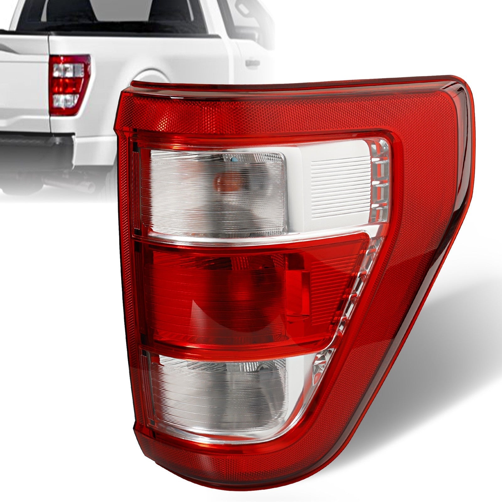 ML3Z13404E Rear Right Side Halogen Tail Light For 2021 2023 Ford F150 XL