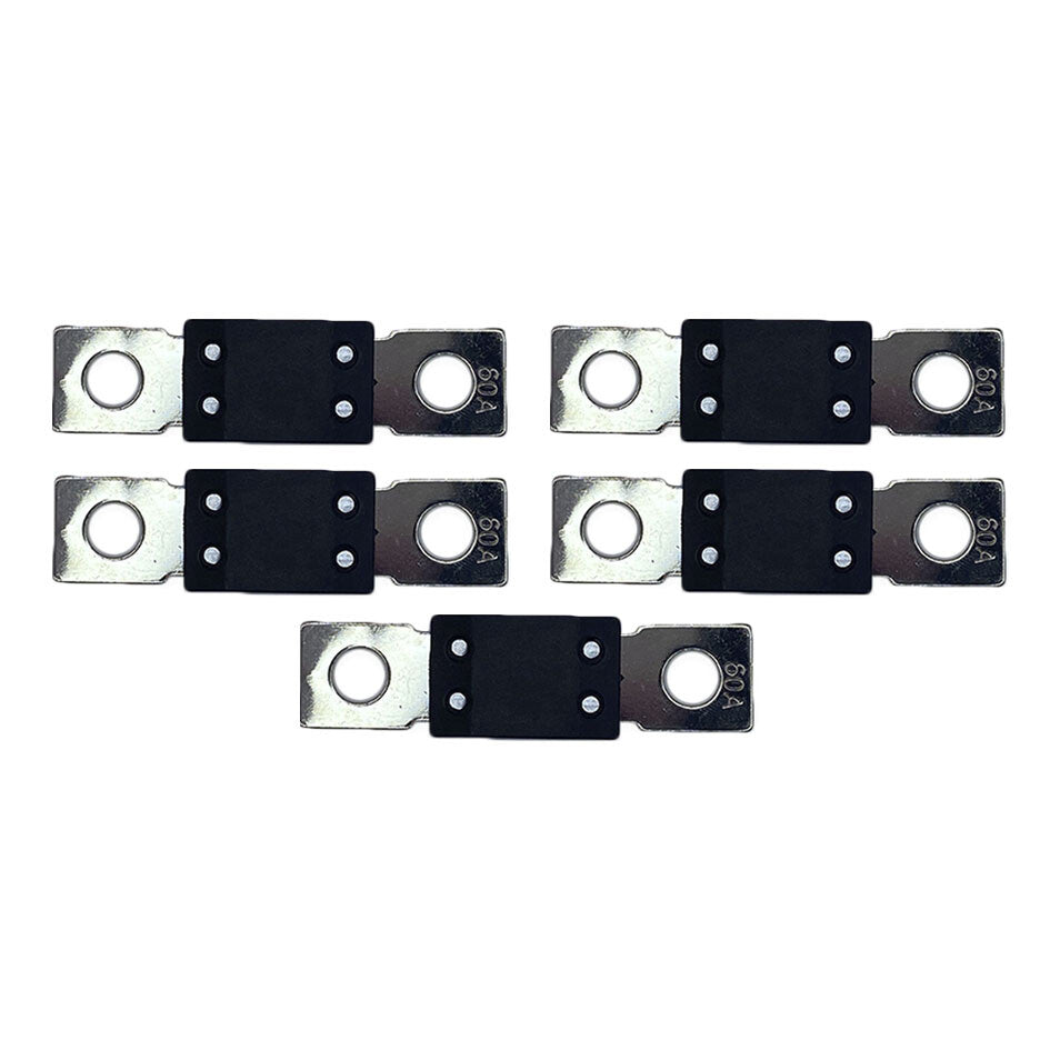 602632 60A Mega Fuse 60 AMP 32V Powerwise Golf Cart Charger Fuse for EZGO 5 Pack