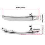 Door Handle Front Driver Side Outside Exterior Chrome for Nissan Rogue 2011-2015