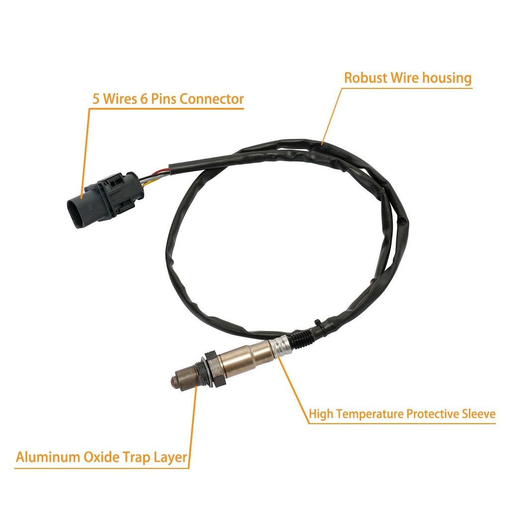 0258017025 LSU 4.9 Lambda WideBand O2 Oxygen Sensor for PLX AEM 30 4110