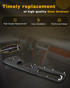 Driver Armrest Repair Set for Chevy GMC Sierra 1500 2500 3500 HD 2010 2014