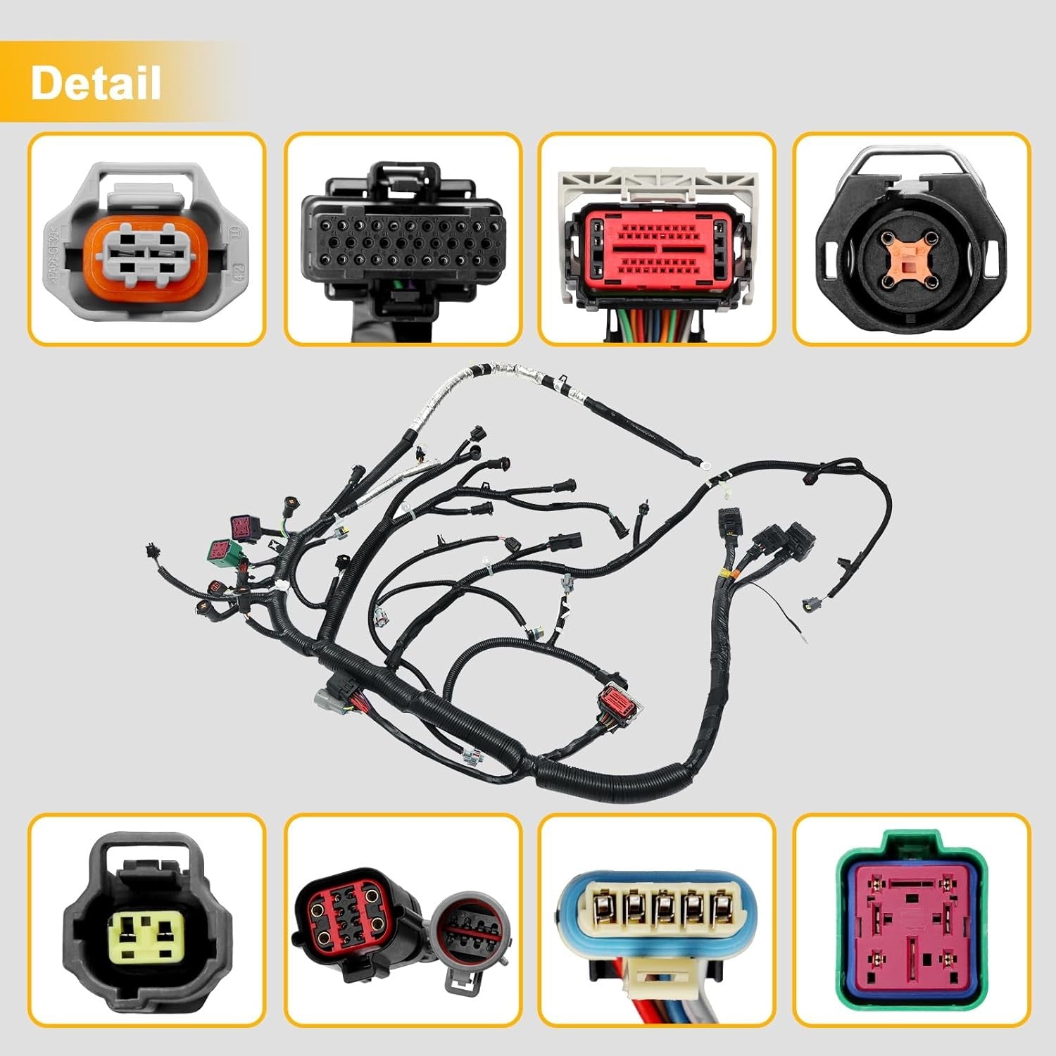 6C2Z12B637UA Diesel Main Engine Wire Harness for Ford E150 E250 E350 E450 06-07