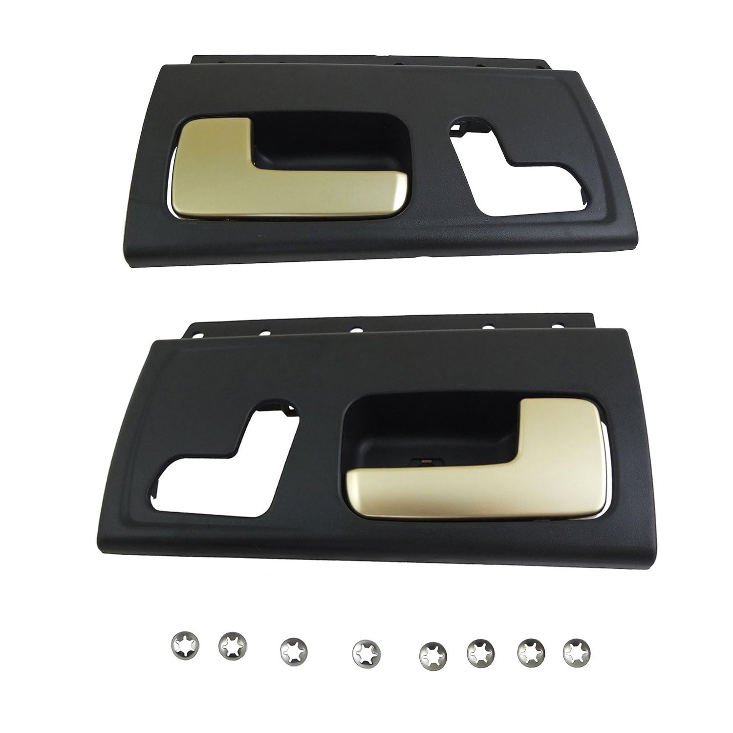 Driver Passenger Interior Door Handle for Lincoln Town Car 2003 2011 2 Piece