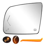 Heated Mirror Glass With BSM Signal Kit for Toyota Tundra 2007 2020 Left Right