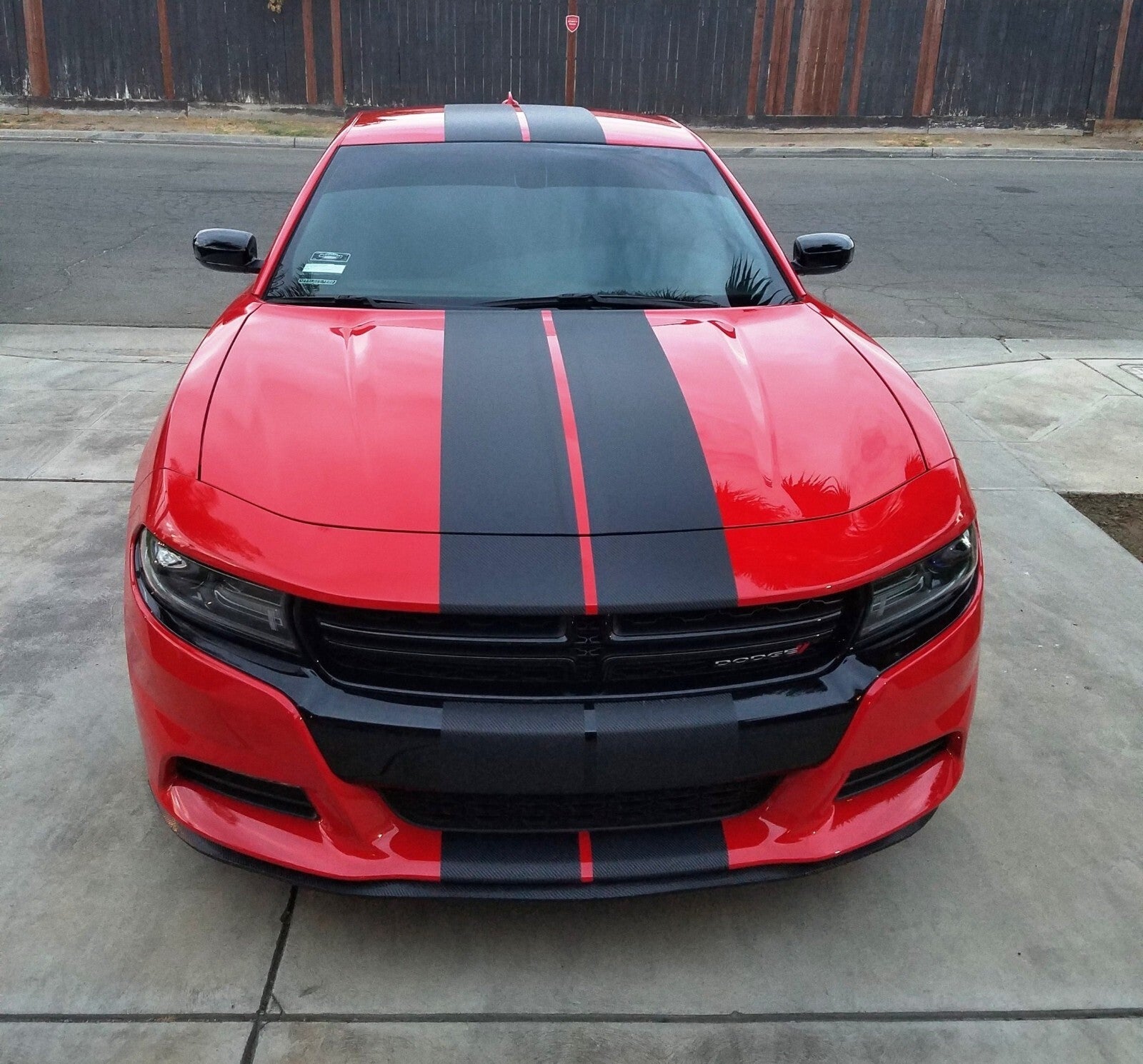 10 Inch Vinyl Rally Stripes Racing Stripe Kit Hood Trunk Roof for Dodge Charger