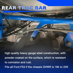 SS401 Rear Track Bar Adjustable Trac Bar for Ford F53 V8 V10 Kodiak C4500 C5500