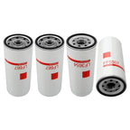 LF667 Diesel Oil Fuel Filter Change Kit For Volvo D12 D13 LF3654 FF5507 4 Piece