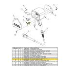 Toggle Switch 634200000 for Auto Crane Fit Pistol Grip Model Pendant Transmitter