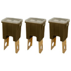 140A Straight Male Fuse Cartridge FLM PAL Auto Link for Car Truck RV SUV 3 Pack